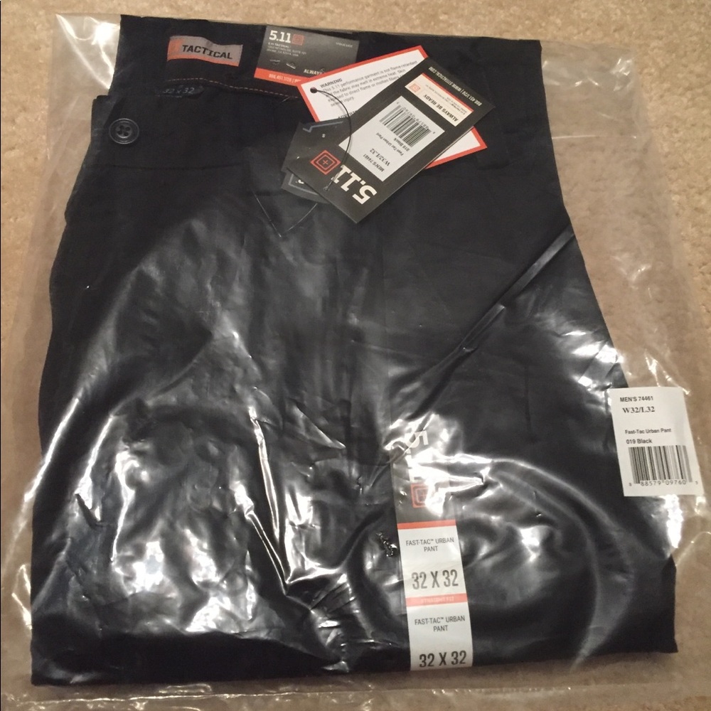 5.11 Tactical Fast Tac Urban Pants (32W x 32L) NWT